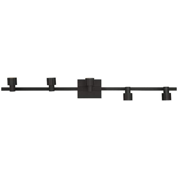 Access Lighting Matte Black Integrated LED Flexible Track Pendant