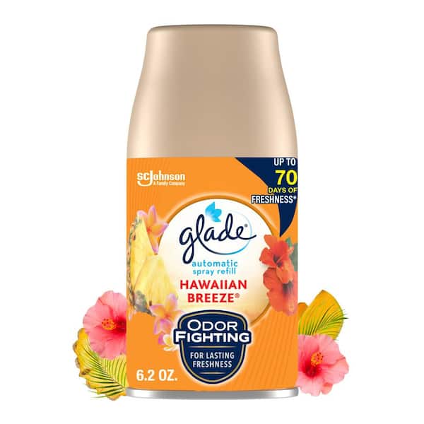 Glade 6.2 oz. Hawaiian Breeze Automatic Air Freshener Spray Refill