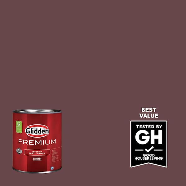 Glidden Premium 1 qt. PPG1054-7 Chocolate Eclair Satin Interior
