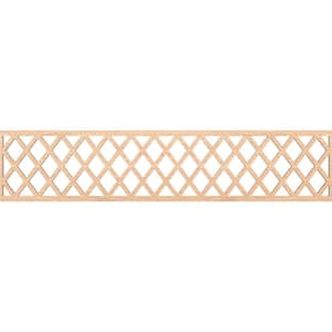 Manchester Fretwork 0.25 in. D x 46.75 in. W x 10 in. L Red Oak Wood Panel Moulding