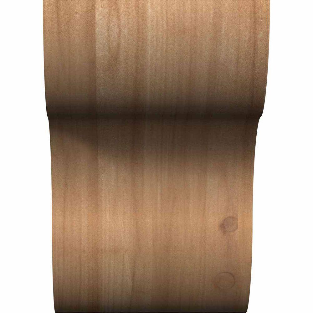 6" x 6" Rough Sawn Western Red Cedar Corbel