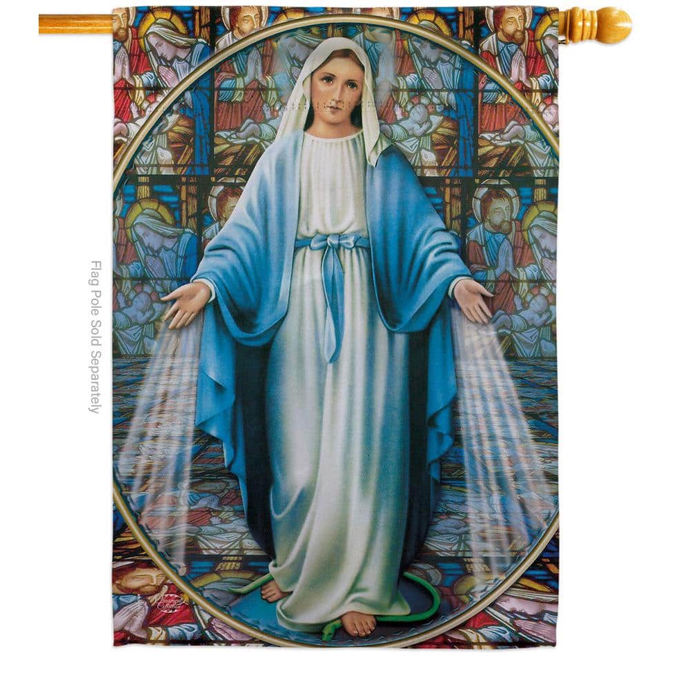 28 in. x 40 in. Our Lady of Grace Religious House Flag Double-Sided Decorative Vertical Flags price history on PriceWatchPro