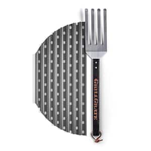 GrillGrate 18 in. x 8.25 in. Half-Moon Grate for the Classic Kamado Joe