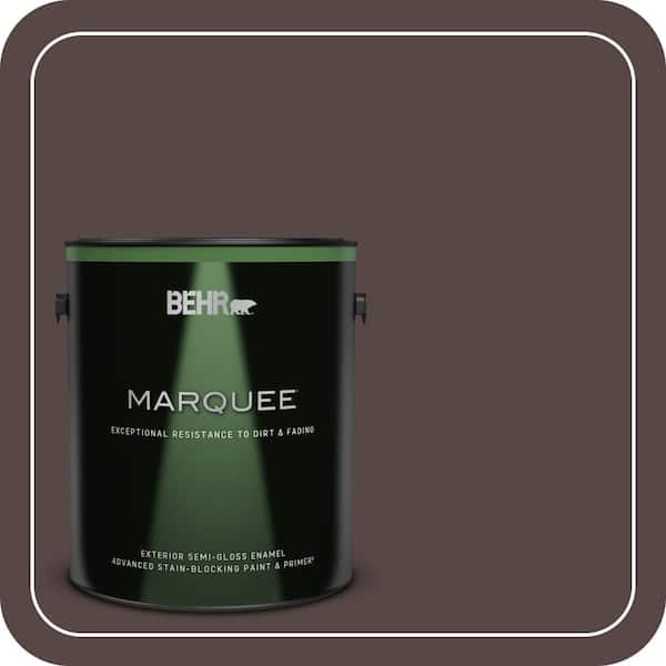 BEHR MARQUEE 1 gal. Home Decorators Collection #HDC-CL-14 Pinecone Path Semi-Gloss Enamel Exterior Paint & Primer