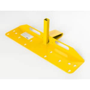 Open Edge Guardrail System Bracket and Post