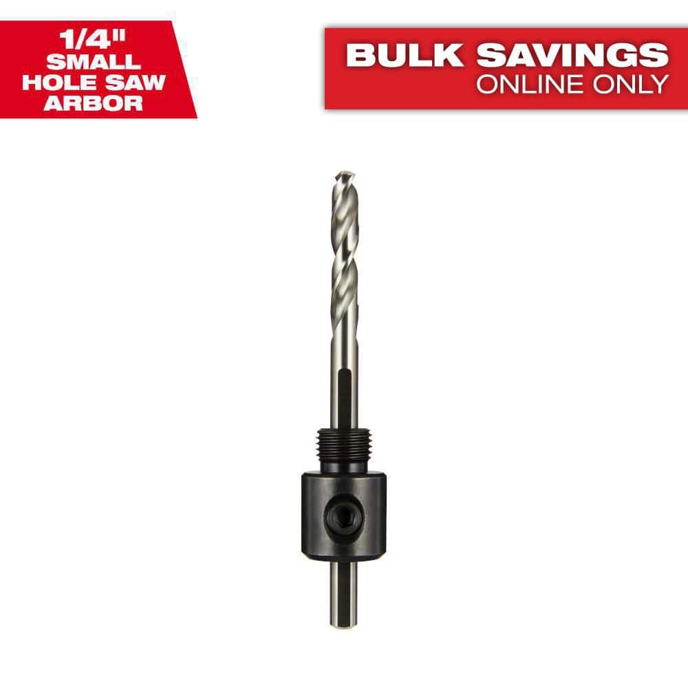 Have a question about Milwaukee 1/4 in. Small Hole Saw Arbor