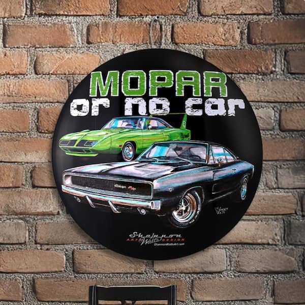 MOPAR 1969 ダッジ チャージャー！ 壁掛け 飾り棚 3D シェルフ American Art Decor Mopar Metal Wall Art Sign 15