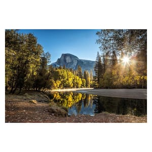 Tempered Glass Series "Morning in Paradise" Tempered Glass Wall Art