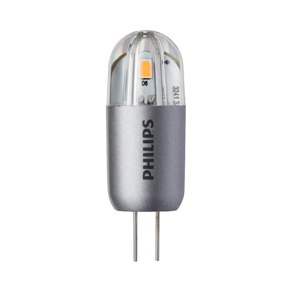 Philips 10W Equivalent T3 G4 LED Base Capsule Light Bulb Bright