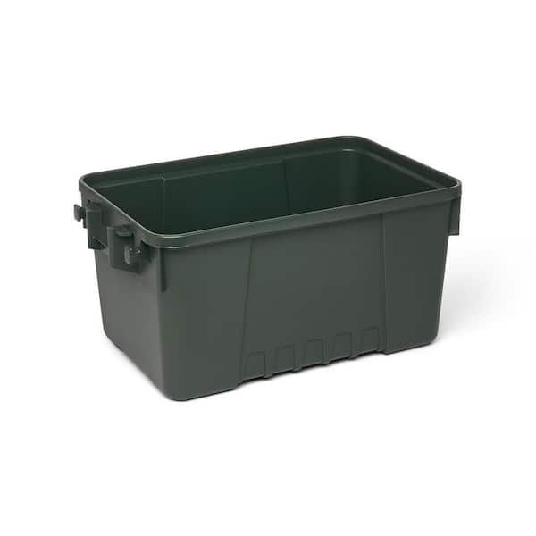 Plano 14-Gal. Storage Box in Olive Drab PLAT16ODE - The Home Depot
