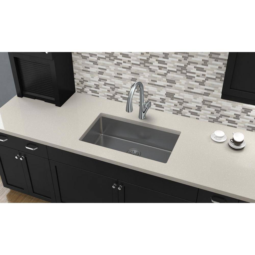 Elkay Crosstown 31" Stainless Steel Single Bowl Undermount Sink