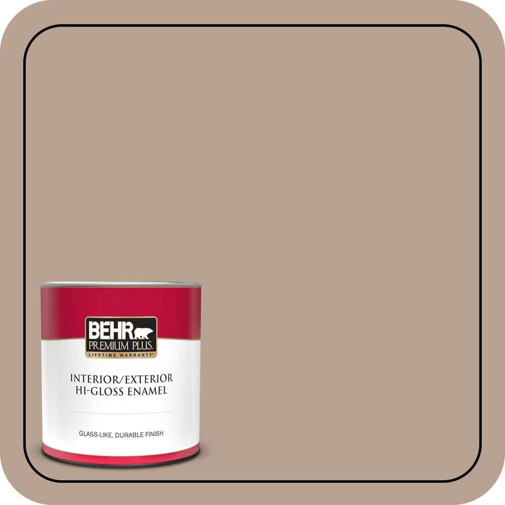 1 qt. #N190-4 Rugged Tan Hi-Gloss Enamel Interior/Exterior Paint & Primer price history on PriceWatchPro