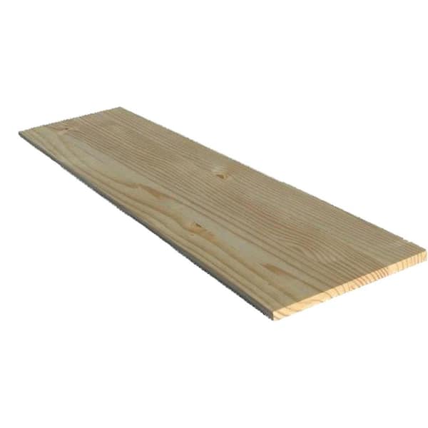 Unbranded 21/32 in. x 18 in. x 48 in. Edge-Glued Pine Panel (Actual: 0.656 in. x 17.25 in. x 48 in.)