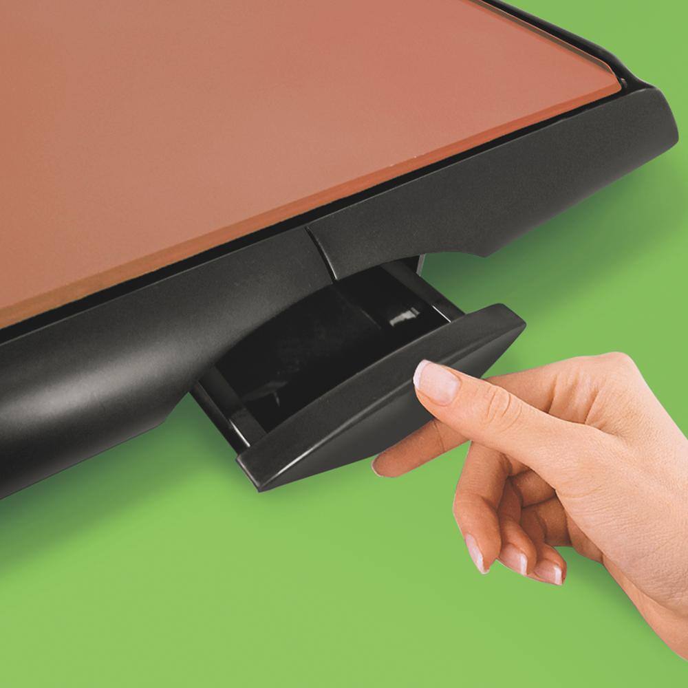 31" Black Ceramic Nonstick Electric Griddle with Cool-Touch Handles