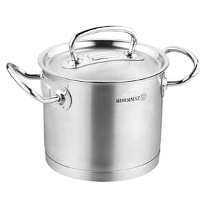 Proline Professional Series 4.8 l Stainless Steel Extra Deep Casserole with Lid in Silver