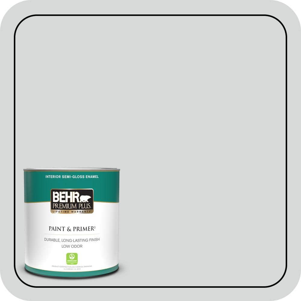 1 qt. #MQ3-25 Gray Shimmer Semi-Gloss Enamel Low Odor Interior Paint & Primer price history on PriceWatchPro