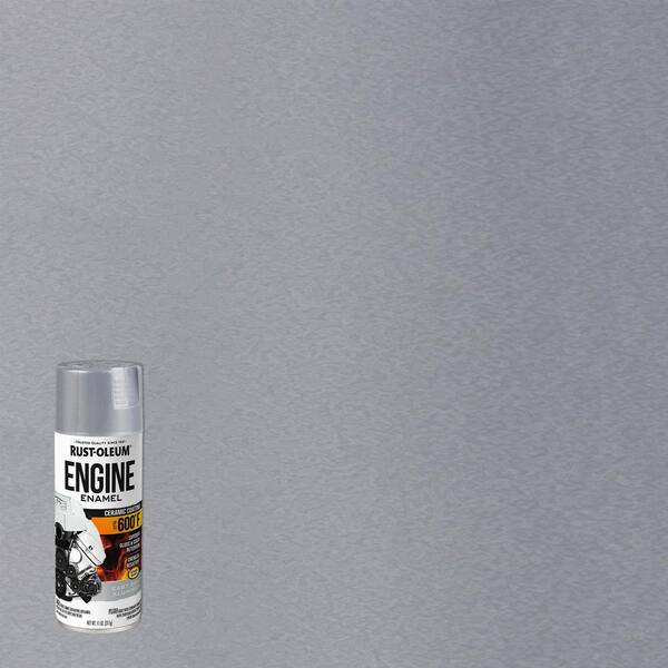 12 Oz Black Satin Enamel Finish Spray Paint [Set of 6]