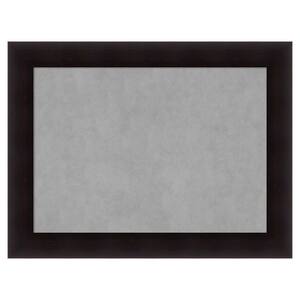 Portico Espresso 34 in. x 26 in. Framed Magnetic Board