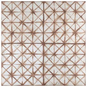 Kings Temple Oxide Encaustic 17-5/8 in. x 17-5/8 in. Ceramic Floor and Wall Tile (11.02 sq. ft./Case)