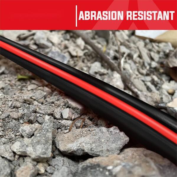 Short Connector Garden Hose EASTRANS Short Garden Hose 5 Ft X 5/8", Heavy Duty Black Orange Water Hose With 3/4" Solid Brass Connector, Flexible, Lightweight Short Outdoor Hose