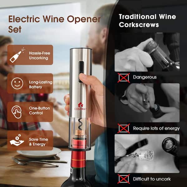 Glowing Electric Wine Opener | Diamond – Viniculture