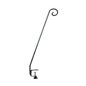 24 in. Clamp on Deck Hook Support for Bird Feeder