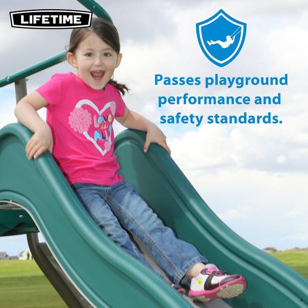 Lifetime Climb and Slide Playset 91142 - The Home Depot