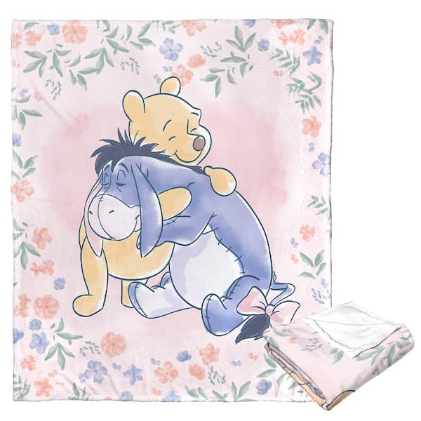 THE NORTHWEST GROUP Disney Winne The Pooh Sweet Hugs Silk Touch Multi-Colored Throw Blanket