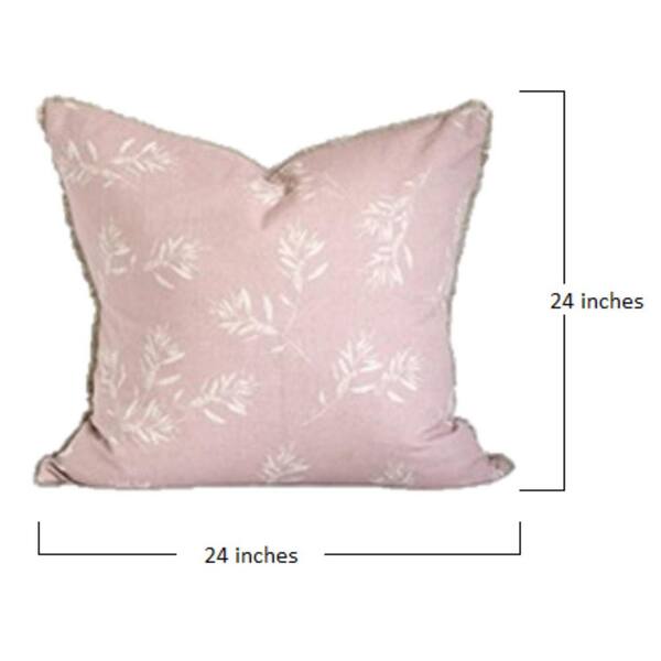 long pink pillow