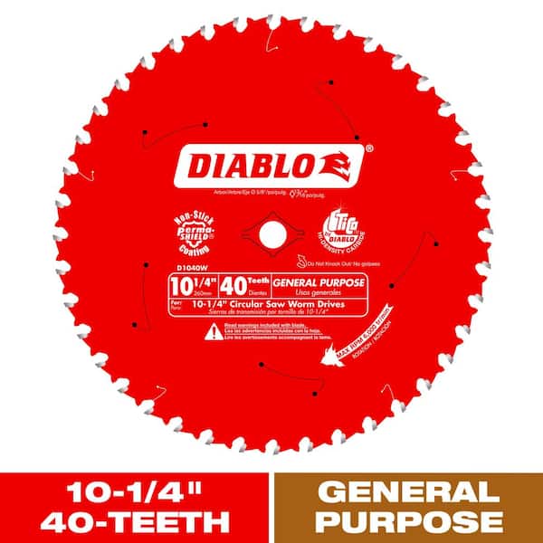 10-1/4in. x 40-Teeth General Purpose Beam Saw Blade