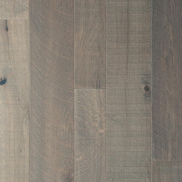 Malibu Wide Plank Half Moon French Oak 1/2 in. T x 5 & 7 in. W Tongue & Groove Distressed Engineered Hardwood Flooring (1122.1 sq.ft./plt)