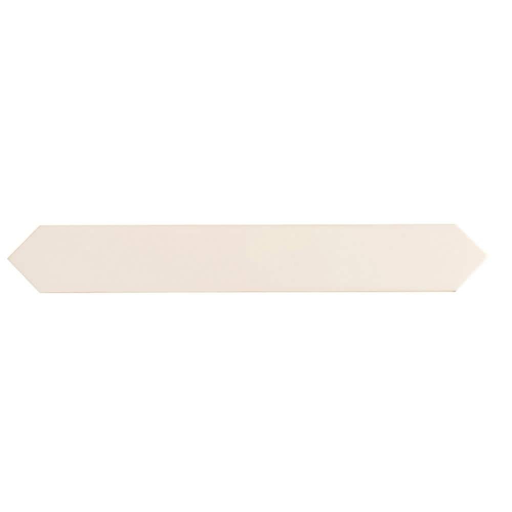 Terralis 3 in. x 19 in. Glossy Pearl White Porcelain Picket Wall and Floor Tile (7.65 sq. ft./case) (20 Pack) price history on PriceWatchPro