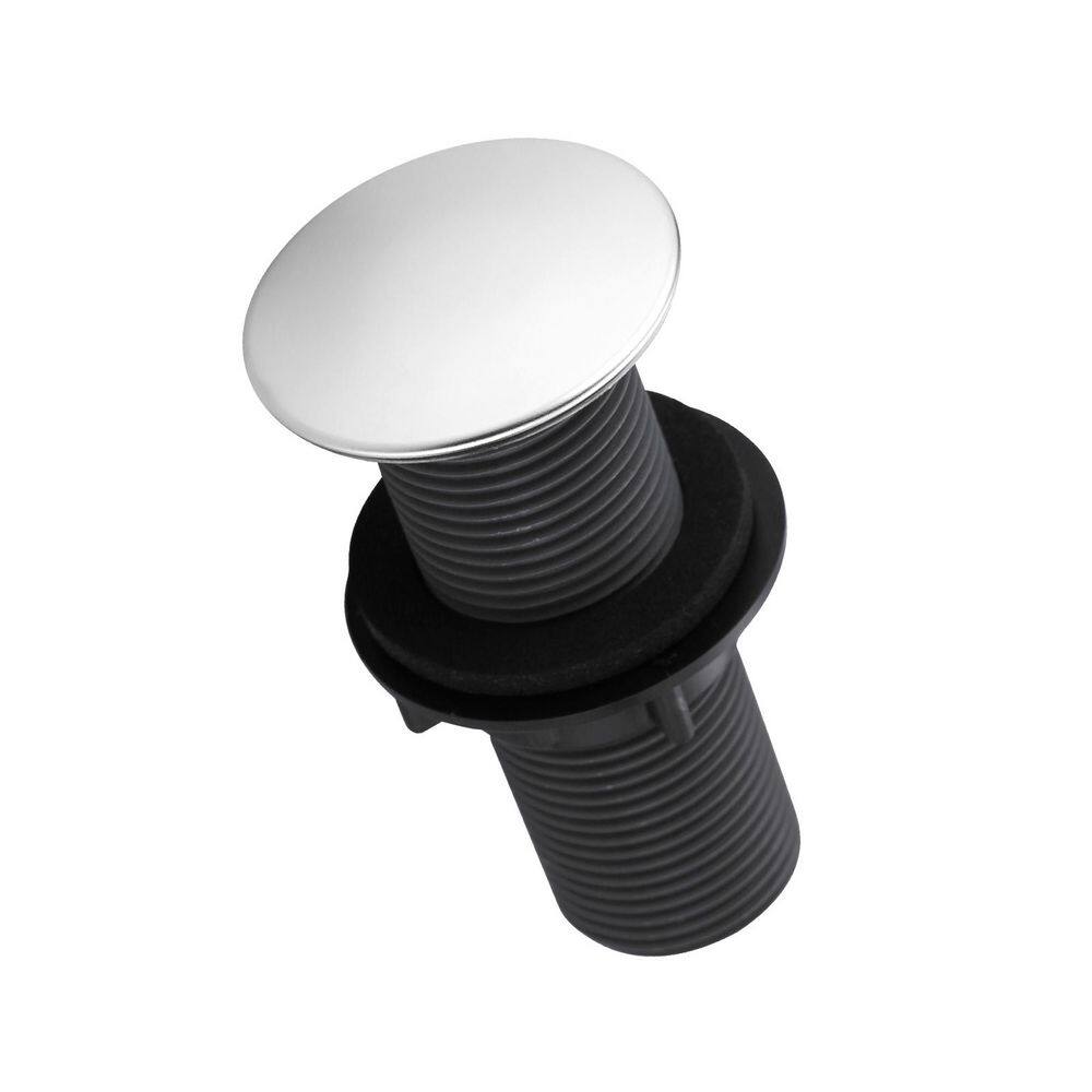 1.71 in. x 3.29 in. Kitchen Round Sink Hole Cover in Polished Chrome price history on PriceWatchPro