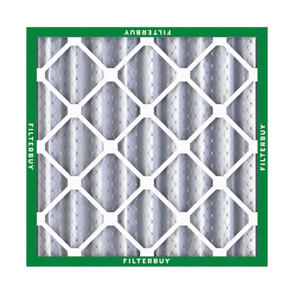 Filterbuy 24x25x4 MERV 8 Dust Defense Air Filter – 4-Pack, Pleated HVAC Replacement (Actual: 23.75 X 24.75 X 3.63 Inches)