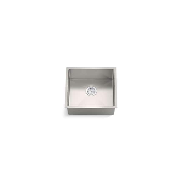KOHLER Stainless Steel 20 in. Undermount Bar Sink Strive