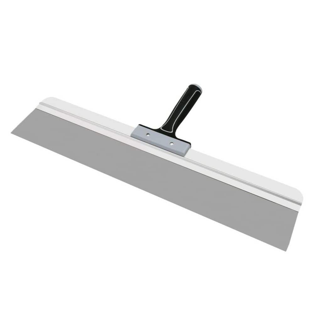 Black Stainless Steel 24 in. Drywall Taping Knife Threaded End Can be Attached to Extension Pole for Skimming Ceilings price history on PriceWatchPro