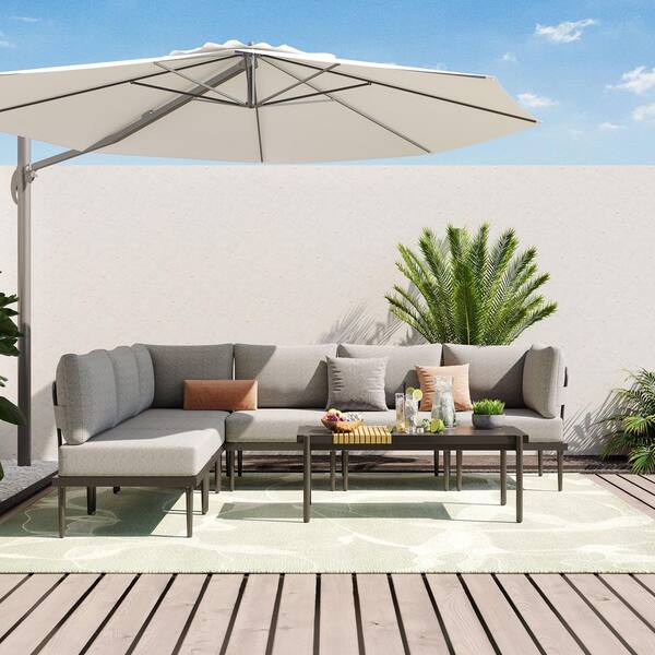 【Adul】PATIO Outsunny Outdoor Patio Porch Swing Bench with Included