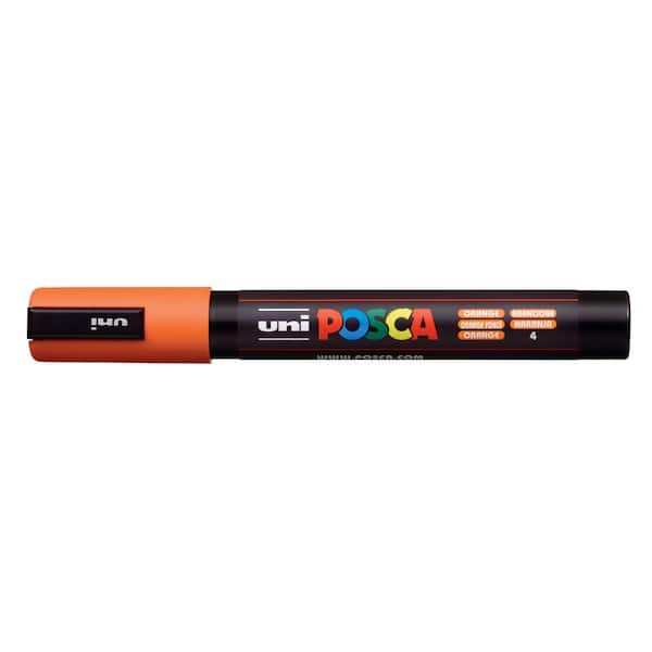 POSCA PC-5M Medium Bullet Paint Marker, Orange 076916 - The Home Depot