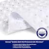 Kenney White MicroClean Antimicrobial Bath Mat