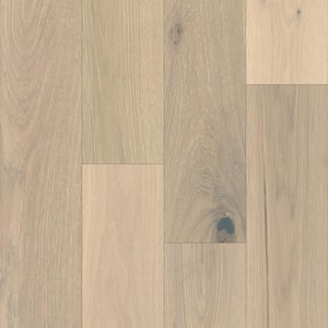 European White Oak Steward 1/2 in. T x 7.5 in. W x Varying Length Engineered Hardwood Flooring (30.4 sq. ft./case)