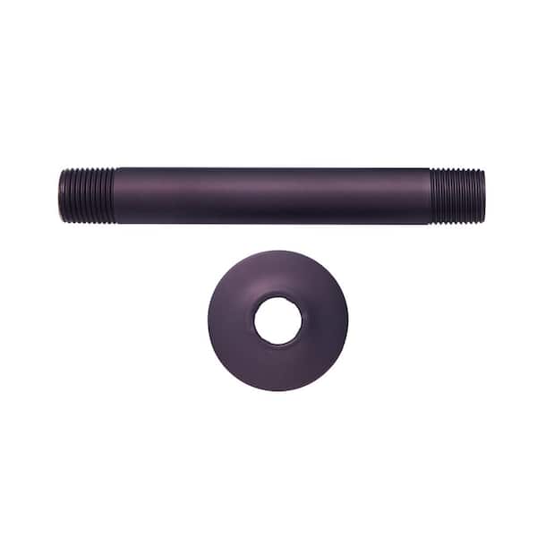Details about   6 "Stainless Steel Shower Arm And Flange Wall-Mounted Oil-Rubbed Bronze 