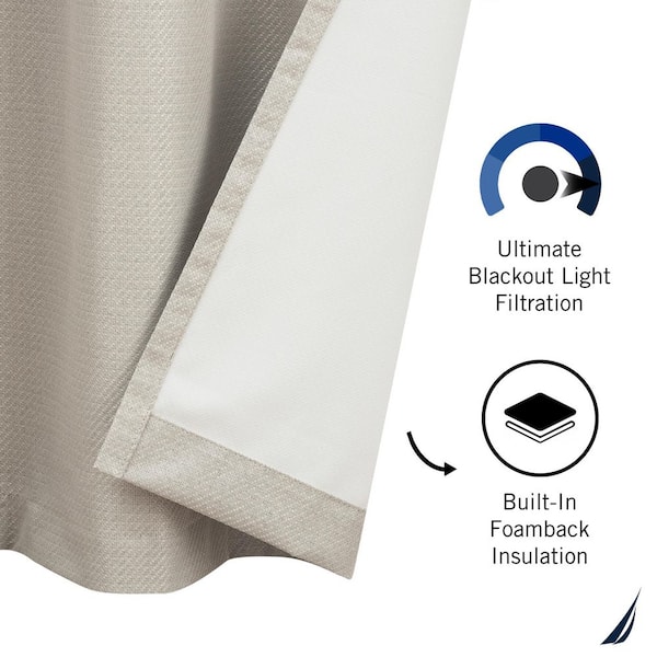 Ultimate Blackout Grommet Curtain Panel