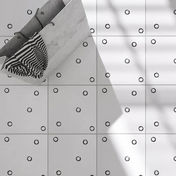 Kenzo Dec-03 7.9 in. x 7.9 in. Matte Porcelain Floor and Wall Tile (11.2 .sq. ft./Case)