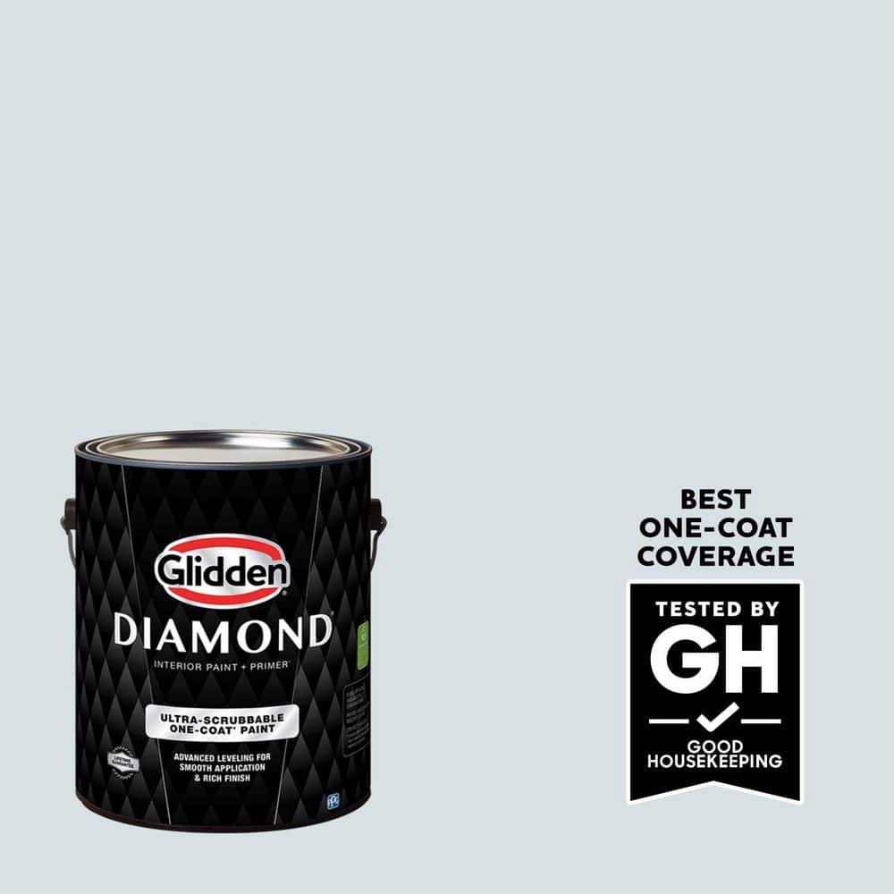 1 gal. PPG1153-3 Blue Smoke Satin Interior Paint with Primer price history on PriceWatchPro