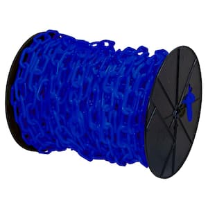 2 in. (#8 in. to 51 mm) x 125 ft. Reel Traffic Blue Plastic Chain