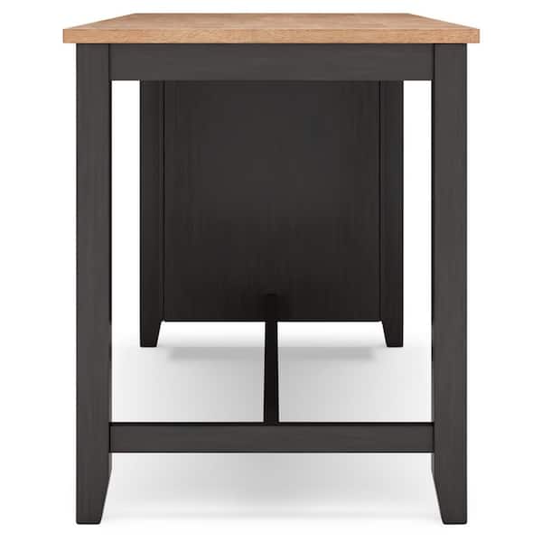 Gesthaven Casual Natural/Brown Wood 30 in 4 Legs Dining Table Seats 4
