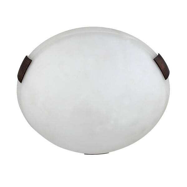 Cambridge 2-Light Oil-Rubbed Bronze Flushmount
