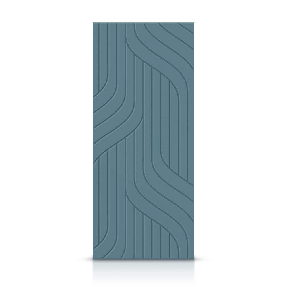 36 in. x 80 in. Hollow Core Dignity Blue Painted Composite MDF Interior Door Slab price history on PriceWatchPro