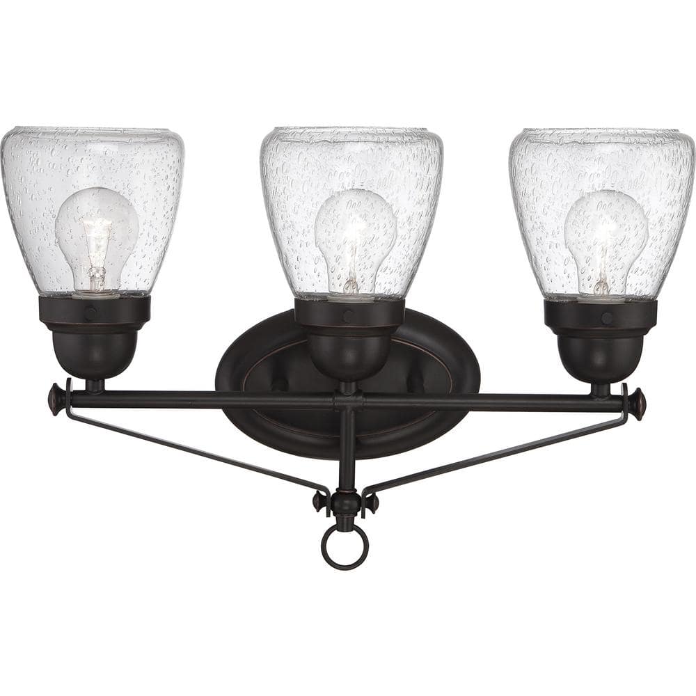Laurel Sudbury Bronze Bell Urn Vanity Light 19"