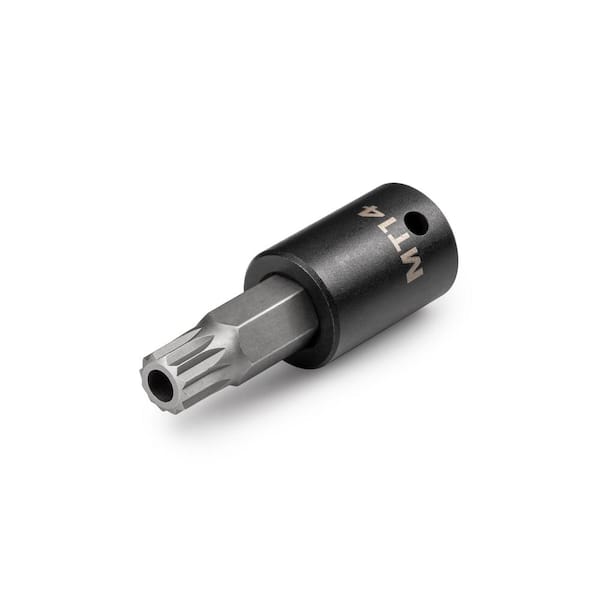 1/2 in. Drive x MT14 Tamper-Resistant Triple Square Impact Bit Socket